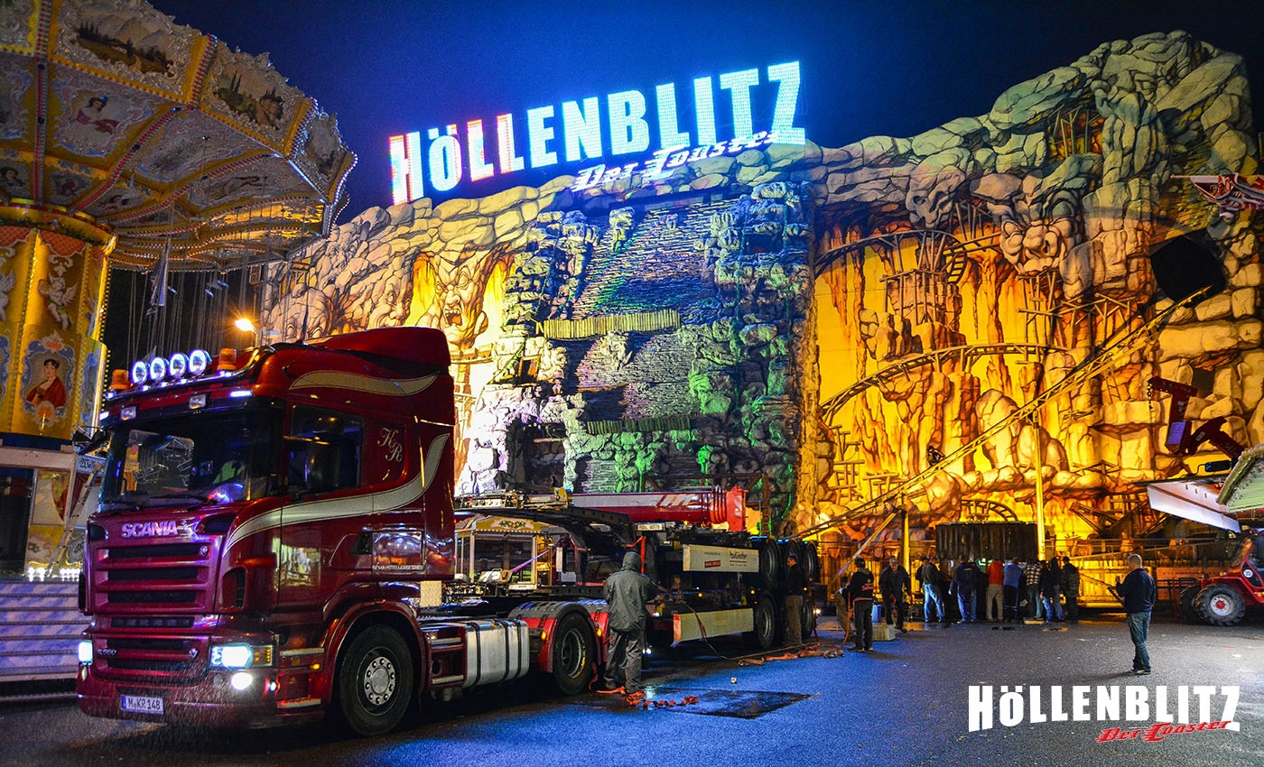 Dismantling of the Höllenblitz